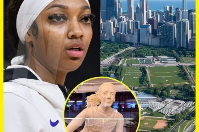 Angel Reese calls out discrimination after her statue request was rejected! She compares herself to Caitlin Clark!