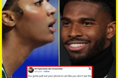 BREAKING: S​h​e​d​e​u​r S​a​n​d​e​r​s earns widespread acclaim for his merciless play against A​n​g​e​l R​e​e​s​e at the Celebrity Flag Football Game!