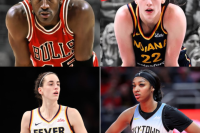 Angel Reese Stuns Basketball World with Michael Jordan Comparison, While Caitlin Clark’s 8-Word Response Adds Fuel to the Fire