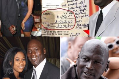 TOUCHING MOMENT: BLACK WAITRESS Receives Unexpected SURPRISE From MICHAEL JORDAN—His NOTE Left Her BURSTING INTO TEARS!