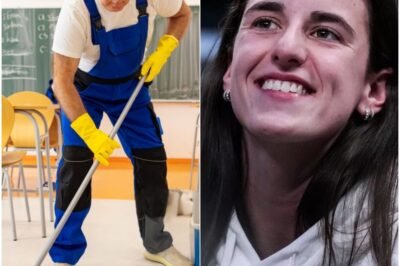 Caitlin Clark Discovers Her High School Janitor Still Working at 80 – Her Next Move Stuns Everyone