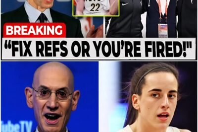 BREAKING: Adam Silver Goes F𝖚rious After Caitlin Clark Withdraws From All-Star Game—Private Meeting With WNBA Officials Sparks League-Wide Panic.