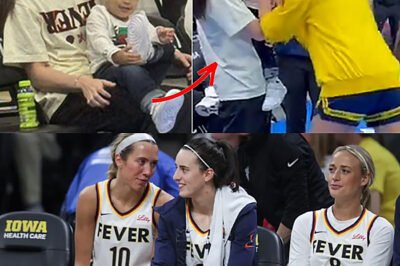 Caitlin Clark ’s Adorable Babysitting Moment with Zayn Before Game Time 💕🏀 Sky vs Fever
