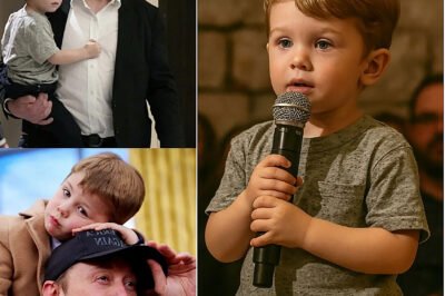 “My Dad Doesn’t Tell You Everything!”: Musk’s 5- Year-Old Son Takes the Stage and Reveals the Top Secret About Earth’s Future as Security Frantically Rushes to Stop Him! 