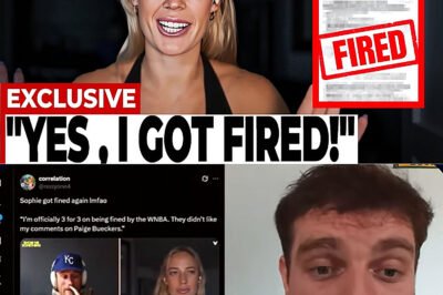 “Sophie Cunningham FIRED After EXPOSING WNBA’s Secret Fines: The League’s Descent into Silencing Dissent”