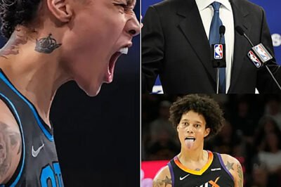 Brittney Griner BANNED FOR LIFE by NBA Commissioner Adam Silver — Shocking Twist Leaves Fans Reeling! In a move no one saw coming, NBA Commissioner Adam Silver has issued a lifetime ban on WNBA superstar Brittney Griner. Sources claim the ban is tied to explosive, yet unconfirmed allegations that insiders warn could rock professional basketball to its foundations. Social media is in meltdown, players are demanding clarity, and fans are left asking: what happened behind the scenes — and why was the hammer dropped now?
