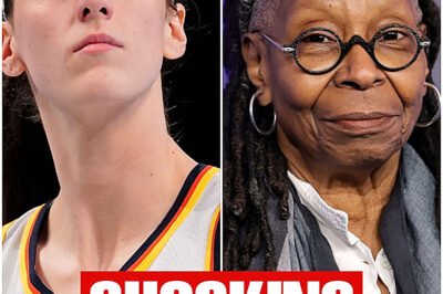“SHE’S JUST A BASKETBALL PLAYER.” That’s what Whoopi Goldberg said — seconds before the studio turned into a televised earthquake, and Caitlin Clark answered with a single line that left her frozen on live TV.
