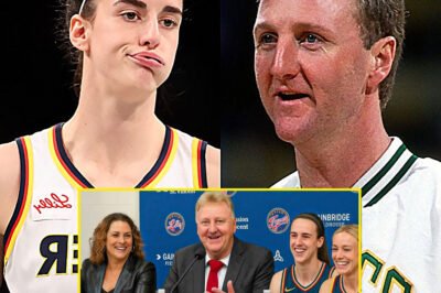 The Legend and The Phenom: How Larry Bird’s Unscripted Stand for Caitlin Clark Changed Everything