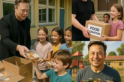 Elon Musk Spreads Hope in California: Donating 2 Tons of Food to Elementary Schools While Advocating for Fair Pay and Greater Support for Teachers Nationwide. 