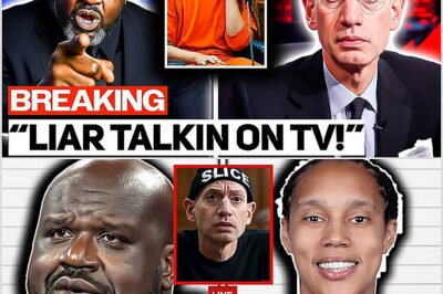 WNBA BLOODBATH: Shaq OBLITERATES Adam Silver Over Brittney Griner’s Lifetime Ban—League in Flames, Players Revolt, Sponsors Flee, and Silver Left Speechless!
