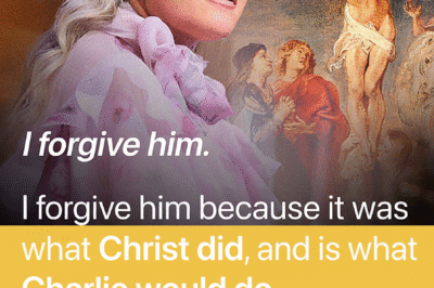 At Charlie Kirk’s memorial, Erika Kirk stunned the nation with words no one expected. With tears in her eyes, she invoked Scripture: “Father, forgive them, for they know not what they do.” Then came the moment that left the crowd breathless: “That young man… I forgive him.” Erika was speaking of Tyler Robinson, the man accused of killing her husband.