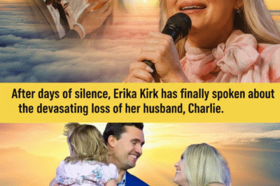 BREAKING NEWS: Erika Kirk Breaks Silence After Husband Charlie’s Death at 31. With tears streaming, Erika Kirk finally spoke after her husband’s tragic death. “He was my everything,” she said softly. Her words echoed across social media, leaving millions mourning alongside a grieving widow and her two young children.
