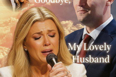 “Goodbye, My Lovely Husband” — Erika Kirk’s Tearful Tribute Echoes Through the Stadium at Charlie Kirk’s Memorial