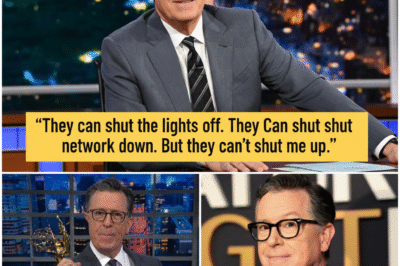 OFF-AIR BOMBSHELL: After CBS “killed the lights,” Stephen Colbert kept recording in secret — staring into the camera: “They can cancel the show. But they can’t cancel me.”