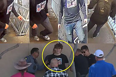 🚨 SICKO ARRESTED: Man in Shirt Like Charlie Kirk’s Assassin Tramples Memorial Outside TPUSA HQ — 19-Year-Old Ryder Corral Faces Criminal Charges.