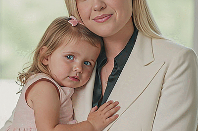 A Mother’s Embrace: Erika Kirk, with her little daughter in her arms, holds not just a child but the future — a living piece of love that endures.