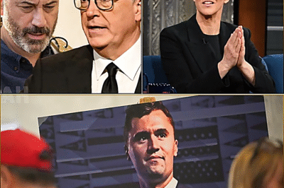 Jimmy Kimmel and Colbert just ignited a controversy that no other network dares touch, DECLARING THEMSELVES ARE LEAVING THE SINKING PLACE, NOT BEING FORCED TO LEAVE — and Rachel Maddow ignited that debate too. NO ADVANCE NOTICE, NO PREPARATION, NO FILTERING THAT IS BAD FOR ANYONE.