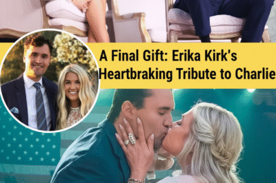 A few months ago, Erika Kirk sat beside her husband, Charlie, for a special episode of The Charlie Kirk Show. Together they laughed and reflected on the things that mattered most — faith, marriage, and the family they were building. At one point, the couple even playfully debated who held the stronger conservative streak: Erika or Charlie?