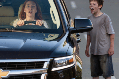 Homeless boy STOPS millionaire “DON’T DRIVE, YOUR HUSBAND CUT THE BRAKES”. Minutes Later, The Truth Explodes…