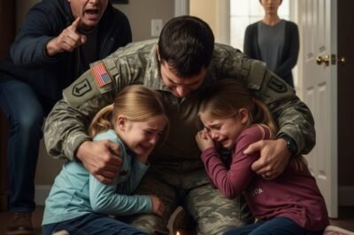 I came home from the war to find my daughters celebrating a birthday with stale bread and a dying candle. My wife’s new man called me an intruder and threw me out of my own house. But before I left, my little girl slipped a note into my pocket that said, “We’re not happy.” That was all I needed to know — I was coming back for them.