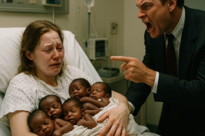 In 1995 he left, abandoning her with five black children: 30 years later the truth shocked everyone!