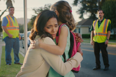 At School Pickup I Saw My Daughter Standing Alone In Tears, Clutching Her Backpack…