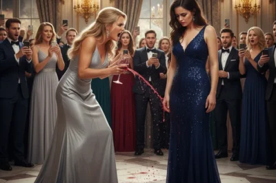 My High School Bully Poured Wine on Me at Our Reunion—But Just as Everyone Laughed, Her Husband Burst In Screaming She Stole $200K and Her “Designer” Bag Was Fake