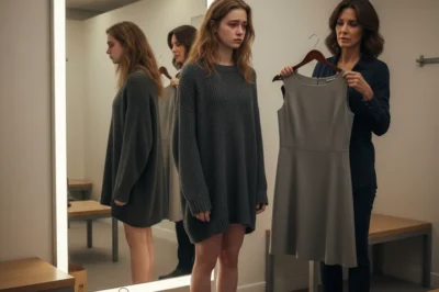 My family made me hide behind oversized clothes for years to “shield” my twin’s delicate ego. They had no clue I’d been quietly building a modeling portfolio. When I announced I was walking at New York Fashion Week, they tried to forbid it—unaware I was already 18 and had bought my own ticket months ago.