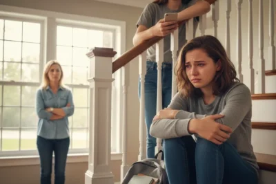 My ‘favored’ sister stealthily shoved me down the stairs. My parents called me ‘melodramatic’ until the ER doctor pulled up my MRI scans and the security footage, exposing years of her ‘mishaps.’