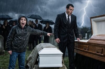 The drizzle came softly over the small cemetery in Manchester, the kind that blurred faces and soaked silence.