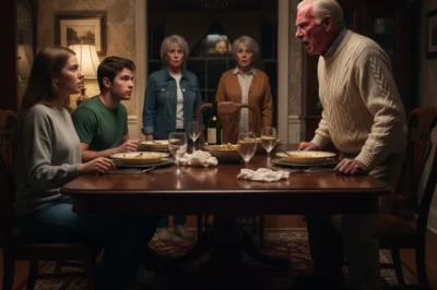 At Family Dinner, Grandpa Found Out They Stole My Car—And Everything Changed