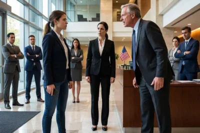 “Get us the owner right now!” Dad barked across the lobby, loud enough for half the country club to turn their heads. Mom stepped in sharper: “She doesn’t belong here. Remove her immediately.”