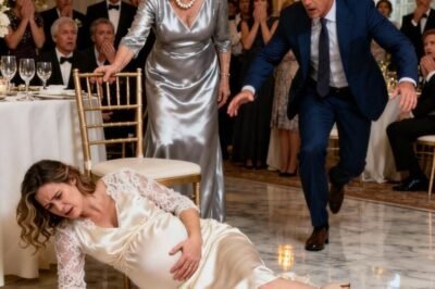 When her mother-in-law pulled the chair from under her at a family dinner, the eight-months-pregnant woman crashed to the floor — and the scream that followed silenced the entire hall.