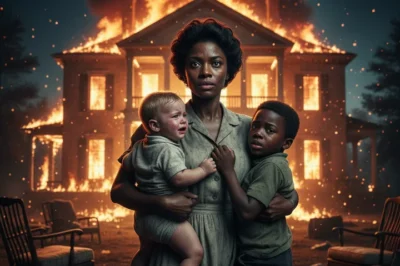 No one dared to save the billionaire’s five-year-old son — until a poor Black maid, clutching her own baby, rushed in to rescue him despite the danger… and what happened afterward changed everything…