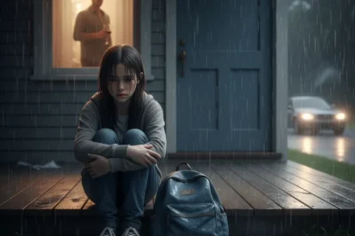 My 11-year-old daughter came home, but her key wouldn’t fit the lock.