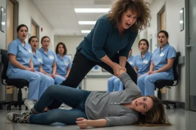 “My mother shouted that I was ‘pretending’ to have a seizure for attention and yanked me by the arm, leaving me with a head injury—she had no idea the hospital’s upgraded high-definition security cameras had captured every moment.”