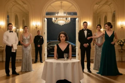 Mom’s 60th at the Metropolitan Club looked exactly like money trying not to brag—brass sconces, quiet chandeliers, a quartet playing songs you recognize but can’t name. I kissed my mother’s cheek, slid a small box of pearls by her plate, and thought maybe we’d get through the night on good manners alone.