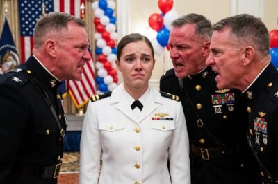Cadets Tried To Slap Her In The Promotion Party – Then The Captain Called Her a Four-Star General…