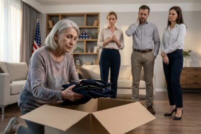 My daughter-in-law told me I should be grateful to be staying in their house and quietly arranged things so I ended up doing almost all the housework, my son just said calmly