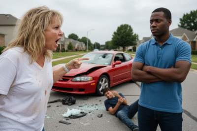 Hoa Karen’s Son Stole a Black Man’s Lamborghini and Crashed It