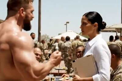 They thought she was harmless the moment she walked into the mess hall.  No body armor. No tactical beard.