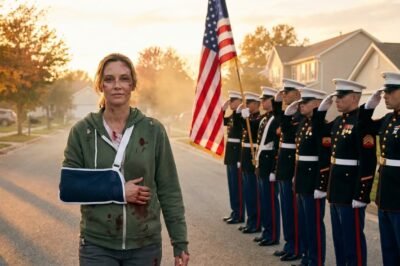 She Got Stabbed 7 Times Defending an Injured Soldier— The Next Morning, Marines Were at Her Doorstep…