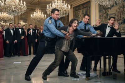 At a glittering charity gala, a frail, homeless Black woman was being dragged out by two security guards.