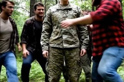 By the time the third man hit the mud, it finally dawned on them I wasn’t lost.