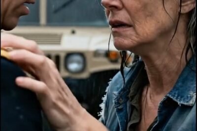 The rain in North Carolina doesn’t fall — it punishes. It was beating down so hard at the Fort Bragg gate that morning that it felt like God Himself was trying to wash me off the map.