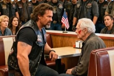 The slap wasn’t loud. It was sharp—small, mean, the kind of sound that shouldn’t echo in an American diner at 7 a.m.