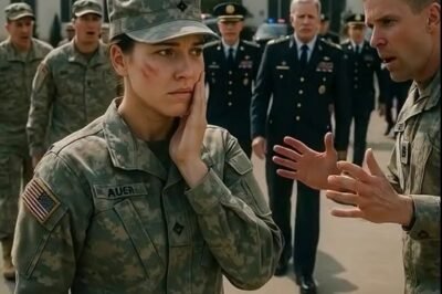 “You think you can ignore me, soldier?” Captain Brennan’s voice cracked across the room like a breaking board.