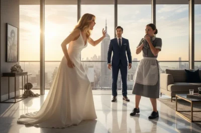 The millionaire caught his fiancée humiliating a poor black maid — and his next action made her instantly regret it..