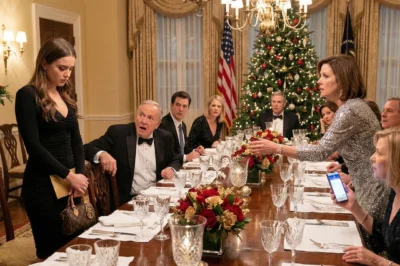 The waiter had just set down the breadbasket when my mother slid a gold envelope across the table like she was serving a court summons.