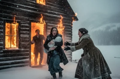 They lived alone in the mountains, far from the noise of the world.